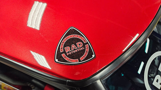 RAD Rotor Sticker - RED