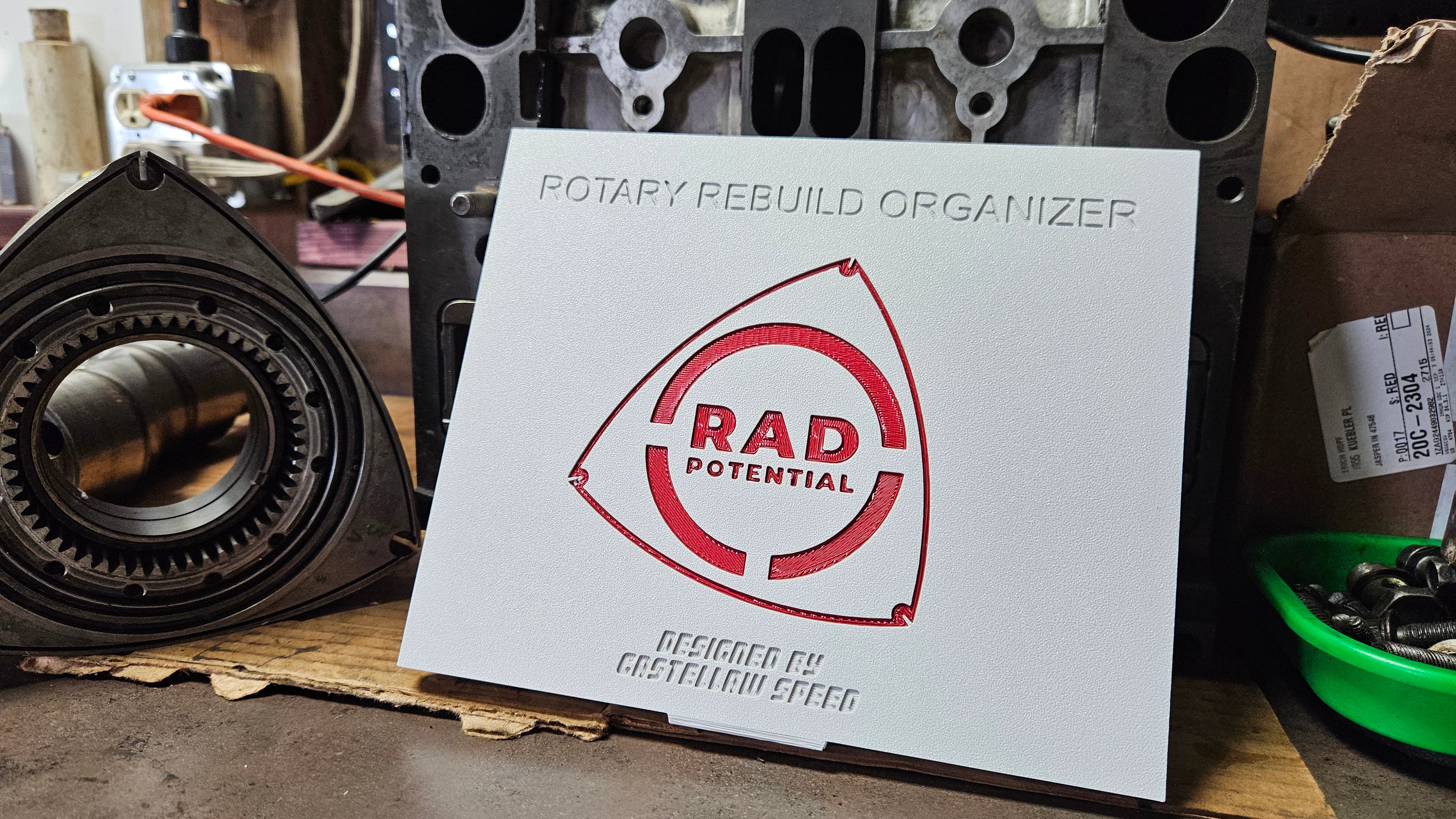 Rad Potential Racing Rotary Re-Build Organizer – Rad Potential