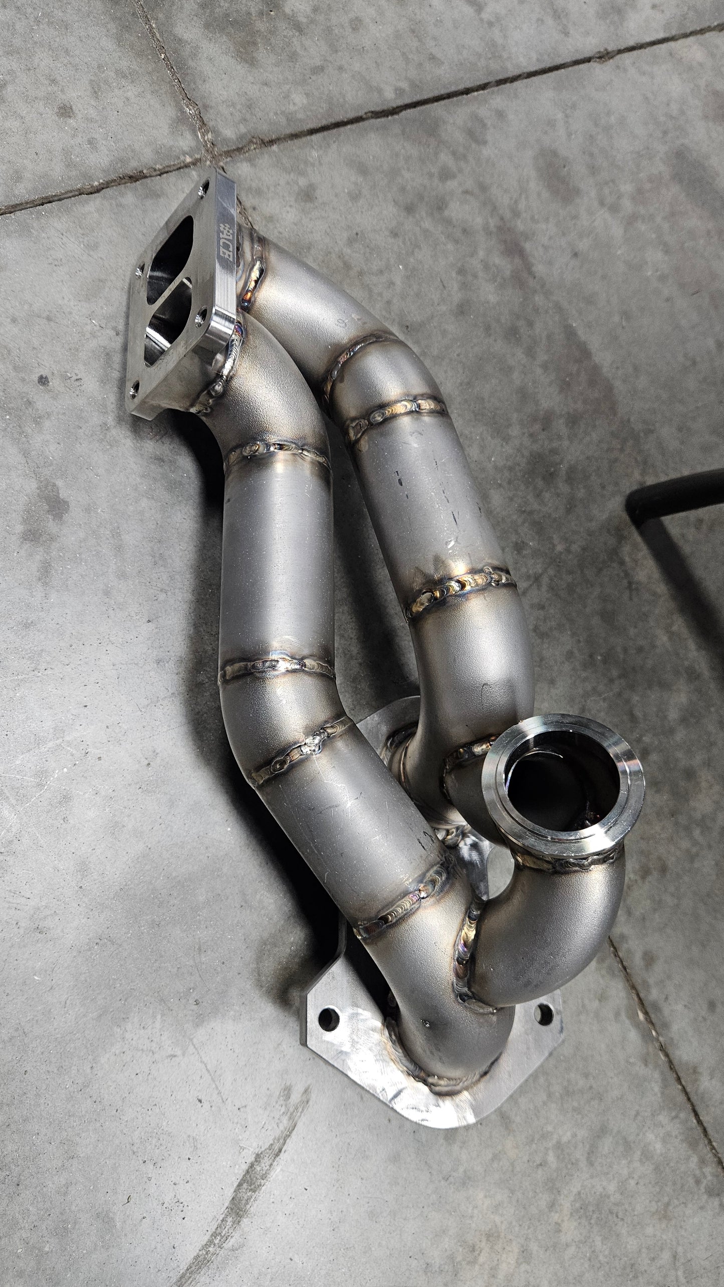 RX8 13b REW Engine Swap Turbo Manifold and Downpipe
