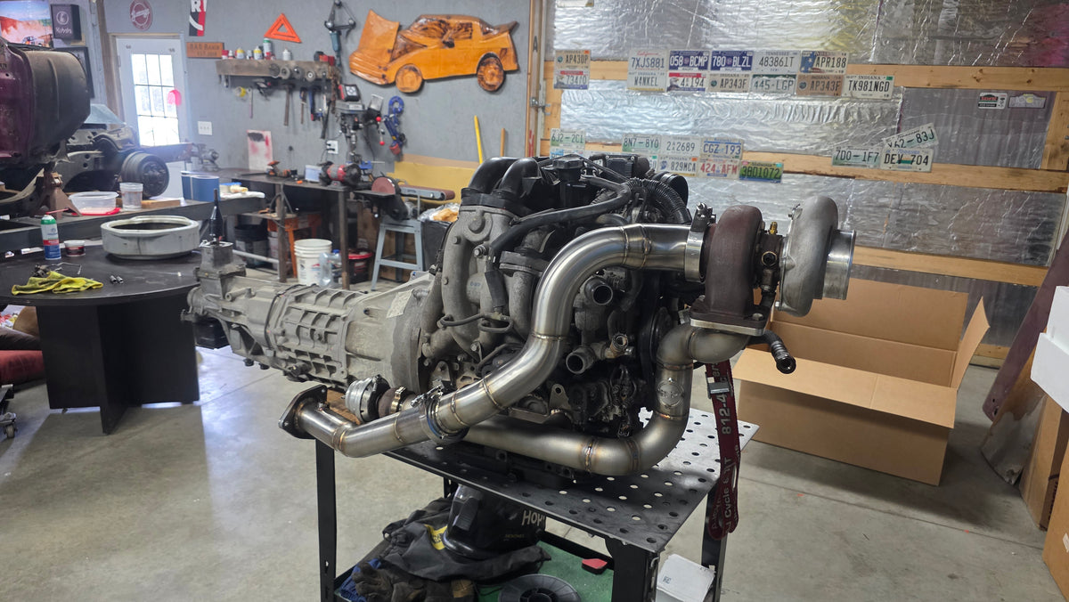 Rad Potential Racing RX8 Renesis Turbo Manifold and Downpipe – Rad Potential