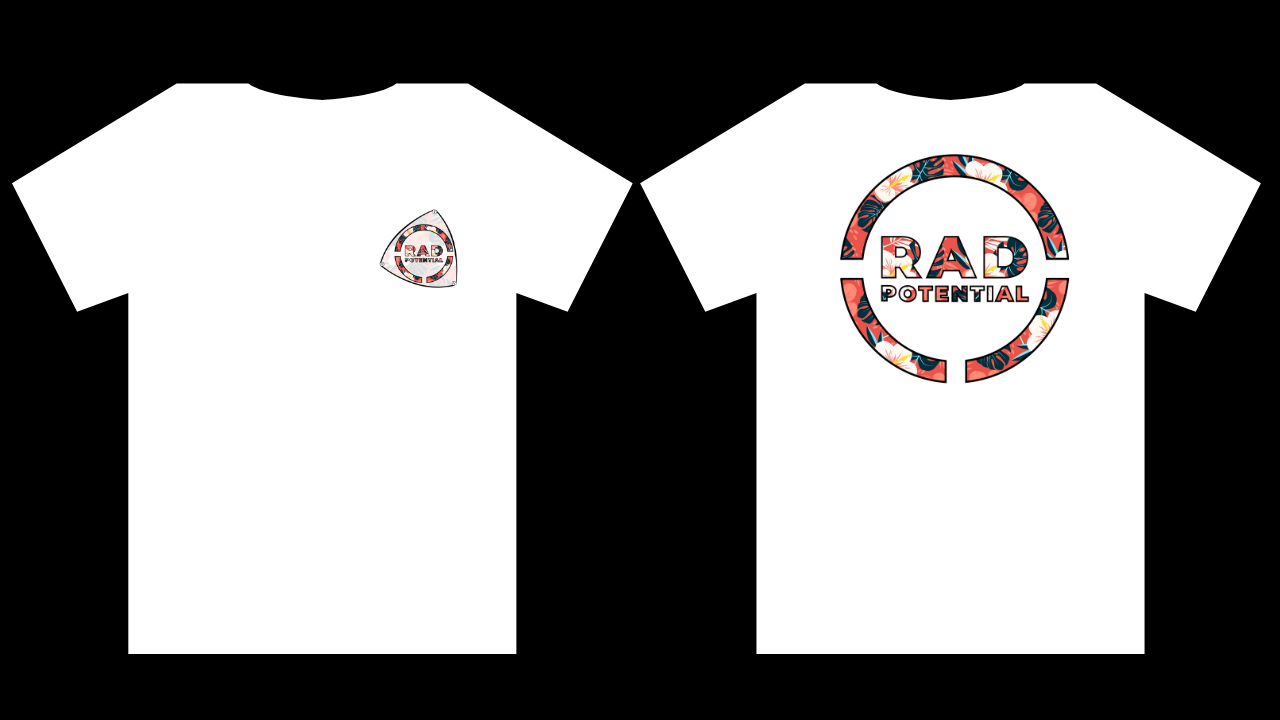 RAD Hawaiian Print T-Shirt