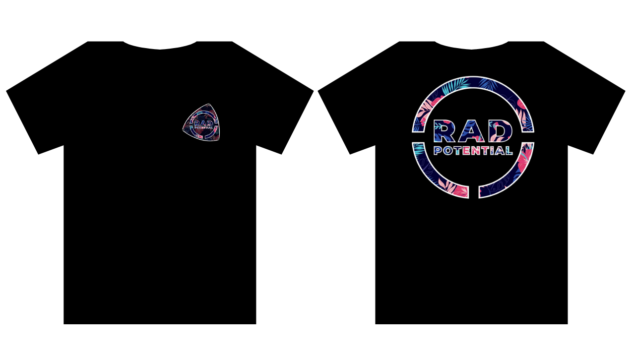 RAD Hawaiian Print T-Shirt