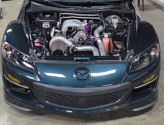 RX8 13b REW Engine Swap Turbo Manifold and Downpipe